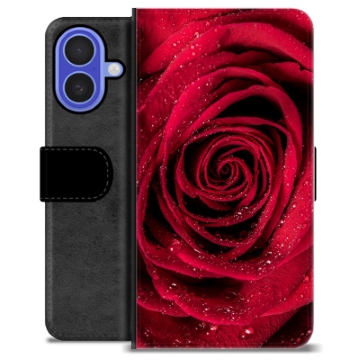 iPhone 16 Custodia Portafoglio - Rosa