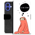 iPhone 16 Custodia Portafoglio - Slow Down