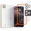 Set di protezione iPhone 16 Pro/17 Pro Tech-Protect Supreme - trasparente