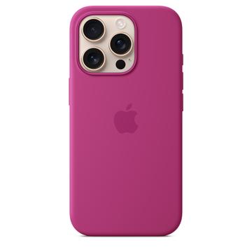 Custodia in Silicone per iPhone 16 Pro Apple con MagSafe MYYN3ZM/A - Fucsia