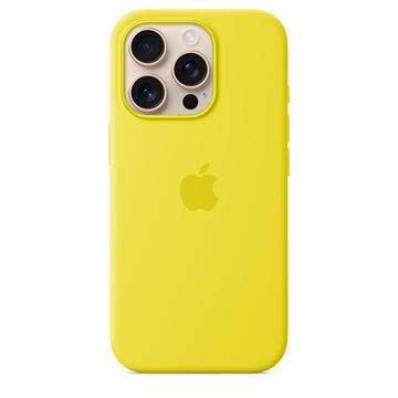 Custodia in Silicone per iPhone 16 Pro Apple con MagSafe MYYQ3ZM/A - Frutto di carambola