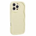 Custodia in TPU Candy Color Wavy per iPhone 16 Pro - Gialla