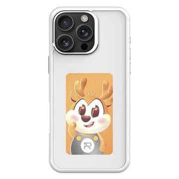 Custodia DIY E-InkCase NFC per iPhone 16 Pro - Bianco