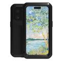 Custodia Ibrida Love Mei Powerful per iPhone 16 Pro - Nera