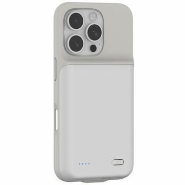 Custodia per batteria di backup per iPhone 16 Pro Max - 7000mAh - Bianca