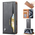 Portafoglio con set di carte per iPhone 16 Pro Max - Nero