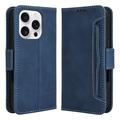 Custodia a portafoglio per iPhone 16 Pro Max - Blu