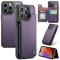 Custodia per iPhone 16 Pro Max Caseme C22 Portafoglio RFID - Viola