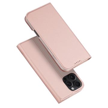 Custodia Flip Dux Ducis Skin Pro per iPhone 16 Pro Max - Rosa