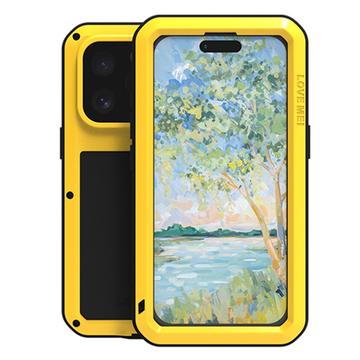 Custodia Ibrida Love Mei Powerful per iPhone 16 Pro Max - Gialla