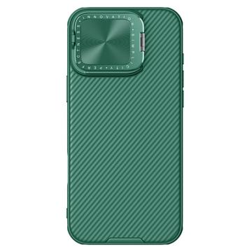 Custodia Ibrida Nillkin CamShield Prop per iPhone 16 Pro Max - Verde