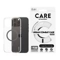 Custodia per iPhone 16 Pro Max PanzerGlass Care Transparent Urban Combat - Compatibile con MagSafe - Nero