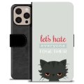 iPhone 16 Pro Max Custodia Portafoglio - Gatto Arrabbiato