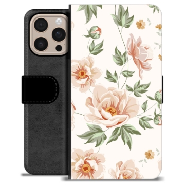 iPhone 16 Pro Max Custodia Portafoglio - Floreale