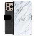 iPhone 16 Pro Max Custodia Portafoglio - Marmo