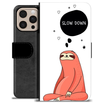 iPhone 16 Pro Max Custodia Portafoglio - Slow Down