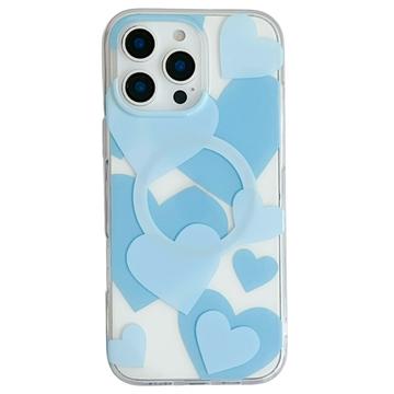 Custodia ibrida magnetica per iPhone 16 Pro Max Pure Love - Blu
