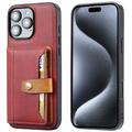 Custodia in Stile Retrò con Portafoglio per iPhone 16 Pro Max