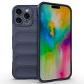 Cover in TPU Rugged per iPhone 16 Pro Max - Blu Scuro