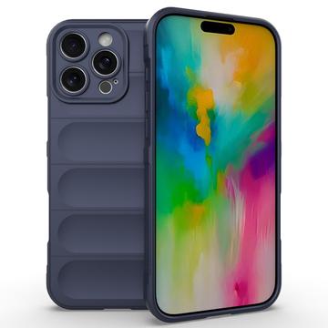 Cover in TPU Rugged per iPhone 16 Pro Max - Blu Scuro