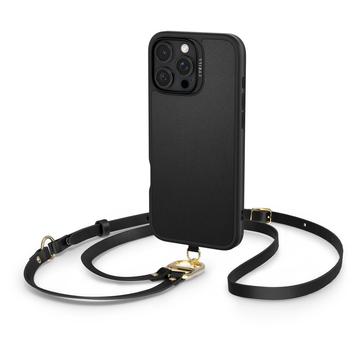 Custodia con cinturino iPhone 16 Pro Max Spigen Cyrill Kajuk Classic Charm Mag - Nero