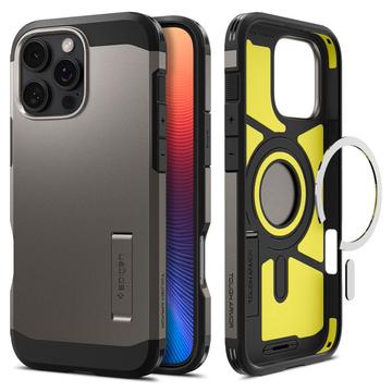 Custodia iPhone 16 Pro Max Spigen Tough Armor Mag - Canna di Fucile