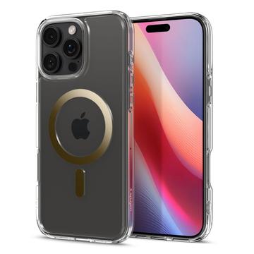 Custodia Spigen Ultra Hybrid Mag per iPhone 16 Pro Max - Color Oro / Chiara