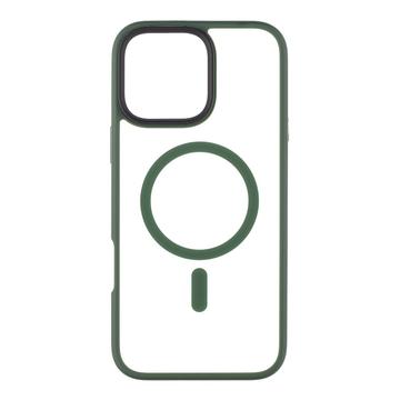 Custodia ibrida Tactical MagForce Hyperstealth per iPhone 16 Pro Max - Verde foresta
