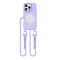 Custodia Tech-Protect MagNecklace MagSafe per iPhone 16 Pro Max - Lavanda