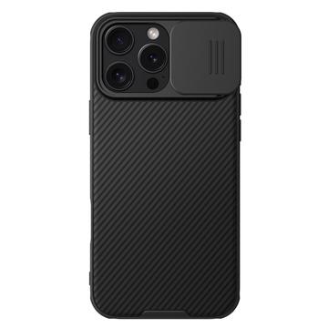 Custodia ibrida iPhone 16 Pro Nillkin CamShield Pro Magnetic - Nera