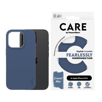 Custodia per iPhone 16 Pro PanzerGlass Care Fearlessly Fashionable - Compatibile con MagSafe - Blu