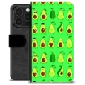 iPhone 16 Pro Custodia Portafoglio - Modello di Avocado