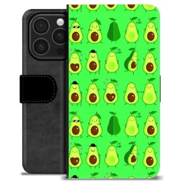 iPhone 16 Pro Custodia Portafoglio - Modello di Avocado