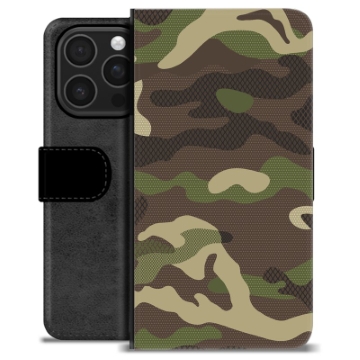 iPhone 16 Pro Custodia Portafoglio - Camouflage