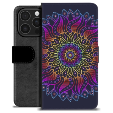 iPhone 16 Pro Custodia Portafoglio - Mandala Colorata
