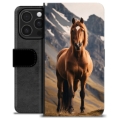 iPhone 16 Pro Custodia Portafoglio - Cavallo