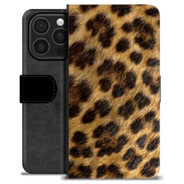 iPhone 16 Pro Custodia Portafoglio - Leopardo