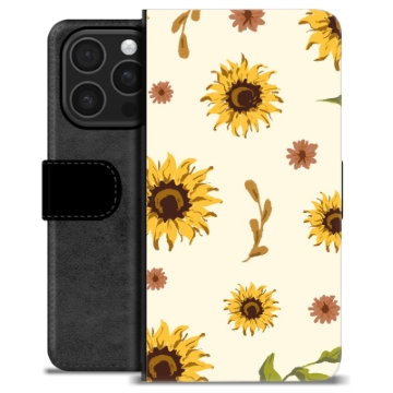 iPhone 16 Pro Custodia Portafoglio - Girasole