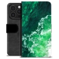 iPhone 16 Pro Custodia Portafoglio - Onde