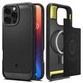 Custodia in TPU iPhone 16 Pro Spigen Rugged Armor Mag - Nera