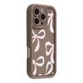 Custodia elegante in TPU antiurto per iPhone 16 Pro con bordi rialzati