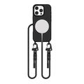 Custodia MagNecklace MagSafe per iPhone 16 Pro Tech-Protect - Nero
