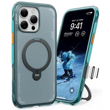 Custodia MagSafe per iPhone 16 Pro Torras Ostand Q3 Air - Verde