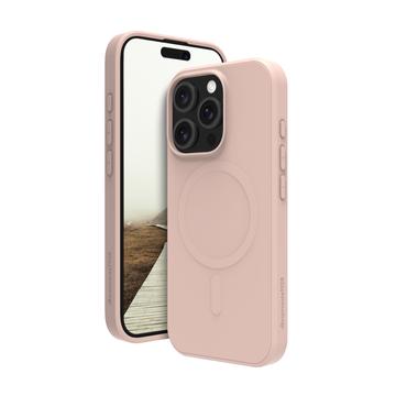 Custodia iPhone 16 Pro dbramante1928 Greenland Pro - Compatibile con MagSafe - Sabbia rosa