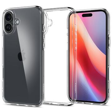 Custodia Spigen Ultra Hybrid per iPhone 16 - Cristallo Trasparente