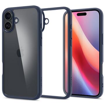 Custodia Spigen Ultra Hybrid per iPhone 16 - Blu Scuro