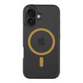 Custodia MagSafe Tactical MagForce Hyperstealth 2.0 per iPhone 16 - Nera / Gialla