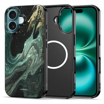 Custodia MagSafe Tech-Protect Lamano per iPhone 16 - Verde Aura