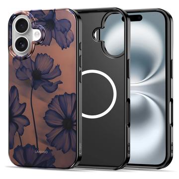 Custodia Tech-Protect Lamano MagSafe per iPhone 16 - Notte di velluto