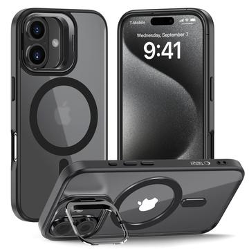 Custodia Tech-Protect MagStand MagSafe per iPhone 16 - Nero opaco